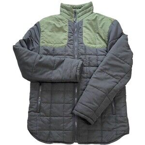 $140 Nomad Men's Green Black Josiah Lightweight Quilted Coat Jacket Size Medium